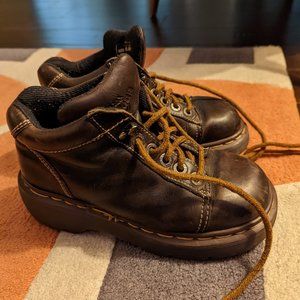 Vintage Dr. Martens 8542 Boots Brown UK Size 4 (US Women's 6 approximately)